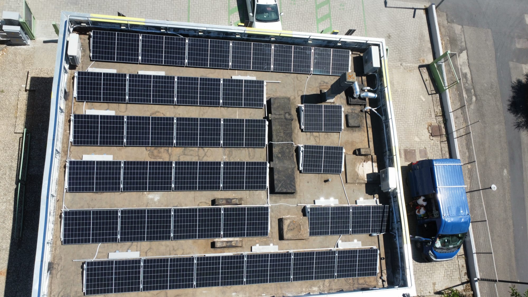 Impianto fotovoltaico Vivisolar a Fluminimaggiore