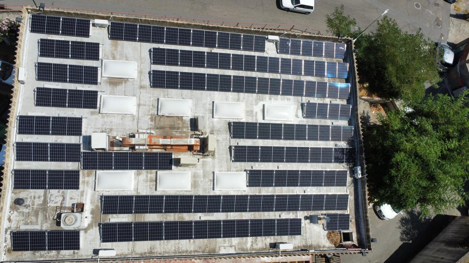 Impianto fotovoltaico Vivisolar a Lanusei