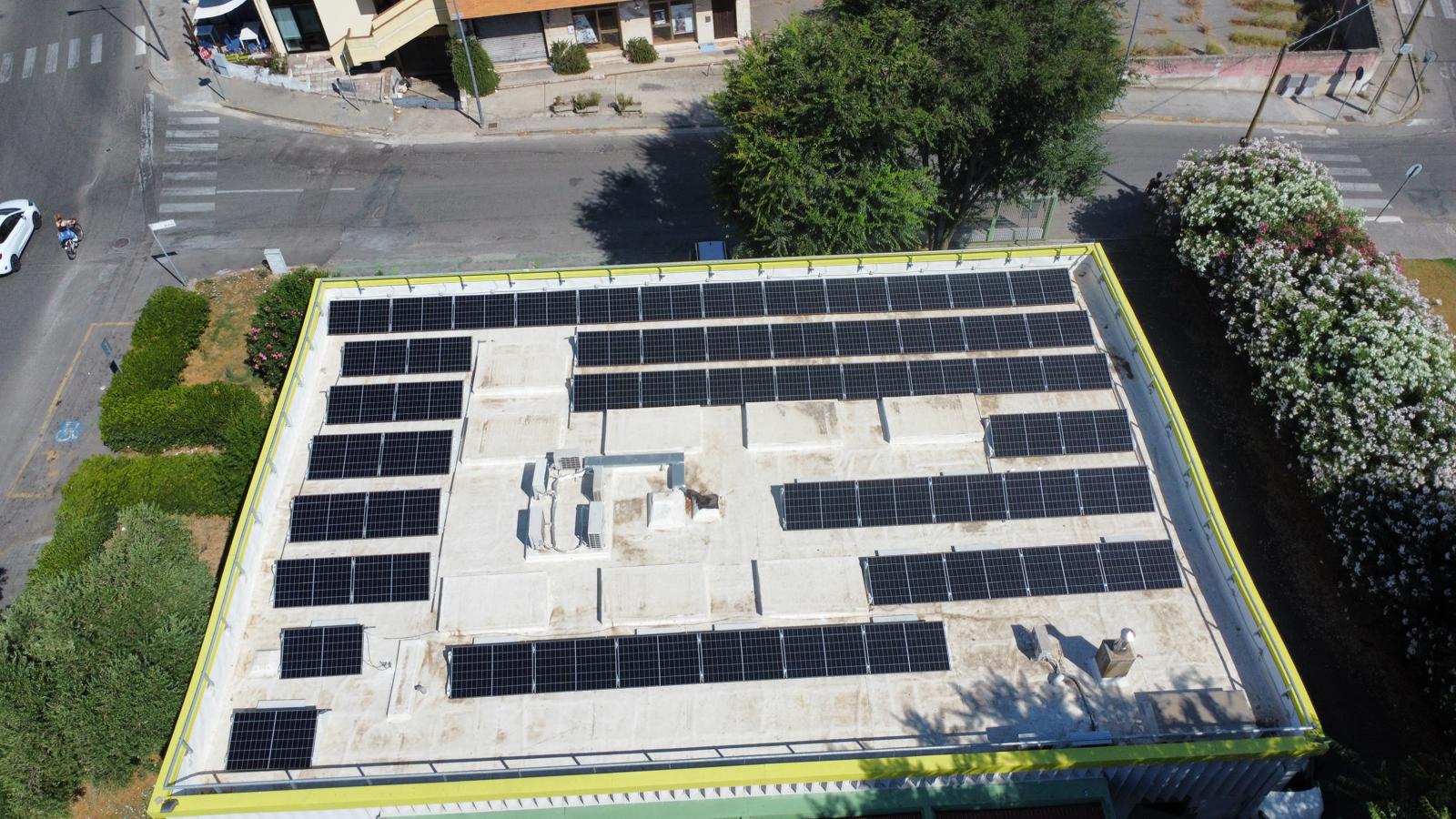 Impianto fotovoltaico Vivisolar a Terralba