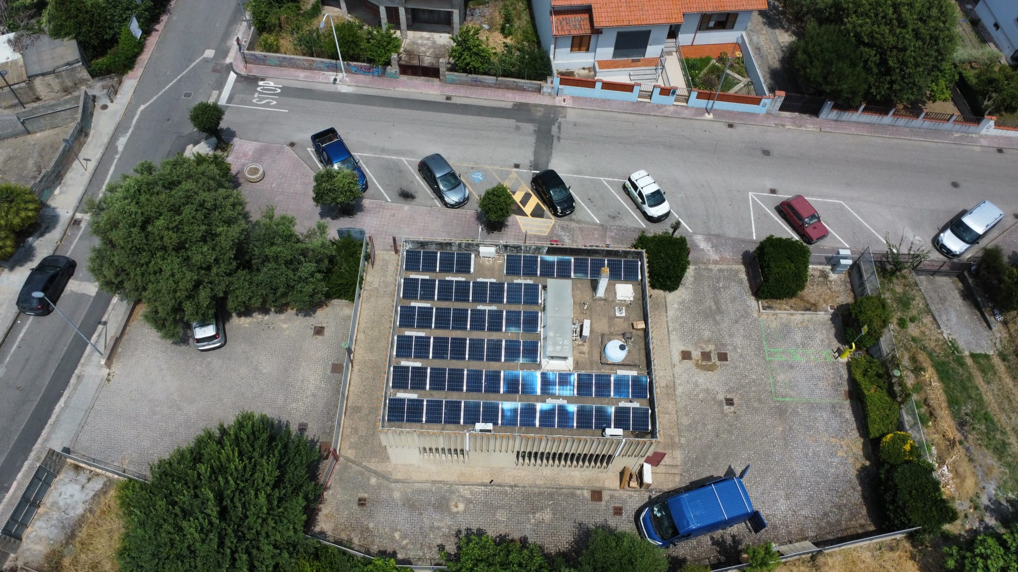 Impianto fotovoltaico Vivisolar a Villaurbana
